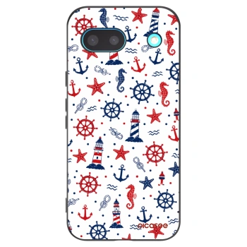 Picasee crna silikonska maskica za Google Pixel 8 - Sailor Vibes