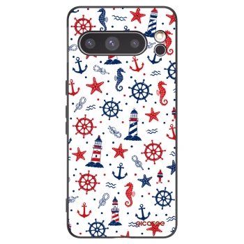 Picasee crna silikonska maskica za Google Pixel 8 Pro - Sailor Vibes