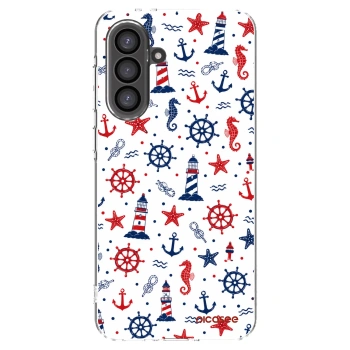 Picasee silikonska prozirna maskica za Samsung Galaxy A56 5G A566B - Sailor Vibes