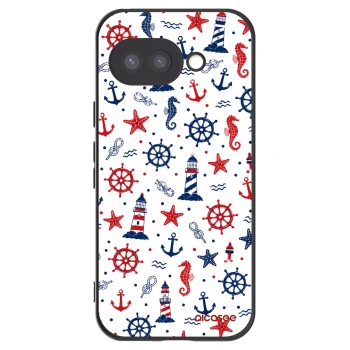 Picasee crna silikonska maskica za Google Pixel 9a - Sailor Vibes
