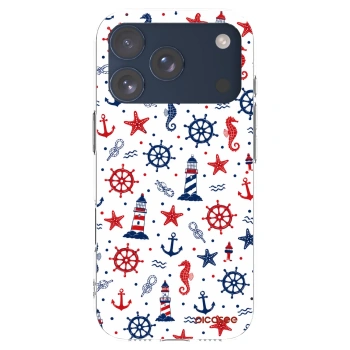 Picasee silikonska prozirna maskica za Apple iPhone 17 Pro - Sailor Vibes
