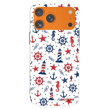 Picasee silikonska prozirna maskica za Apple iPhone 17 Pro Max - Sailor Vibes