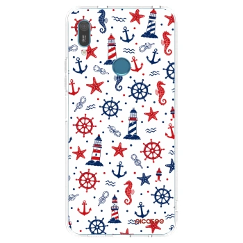 Picasee silikonska prozirna maskica za Huawei Y6 2019 - Sailor Vibes
