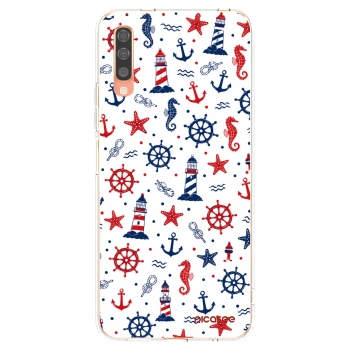 Picasee silikonska prozirna maskica za Samsung Galaxy A70 A705F - Sailor Vibes