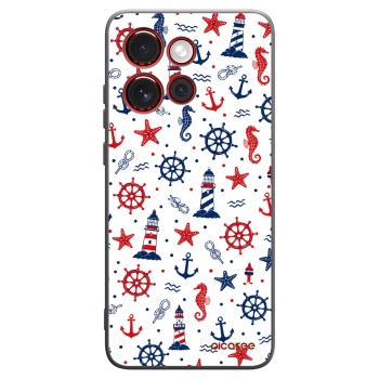 Picasee crna silikonska maskica za Motorola Edge 60 Neo 5G - Sailor Vibes