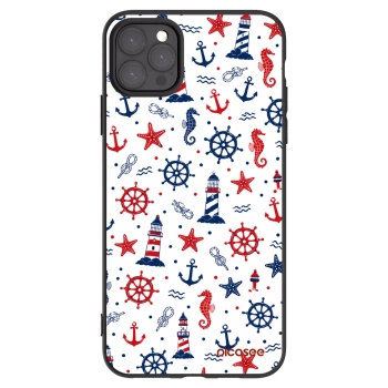 Picasee crna silikonska maskica za Apple iPhone 11 Pro Max - Sailor Vibes