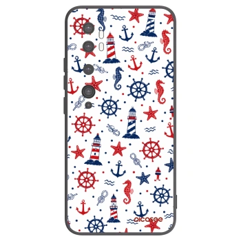 Picasee crna silikonska maskica za Xiaomi Mi Note 10 (Pro) - Sailor Vibes