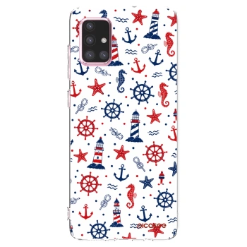 Picasee silikonska prozirna maskica za Samsung Galaxy A71 A715F - Sailor Vibes