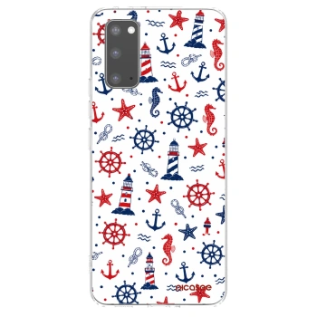 Picasee silikonska prozirna maskica za Samsung Galaxy S20 G980F - Sailor Vibes