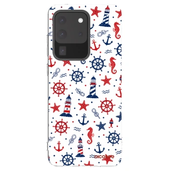 Picasee silikonska prozirna maskica za Samsung Galaxy S20 Ultra 5G G988F - Sailor Vibes
