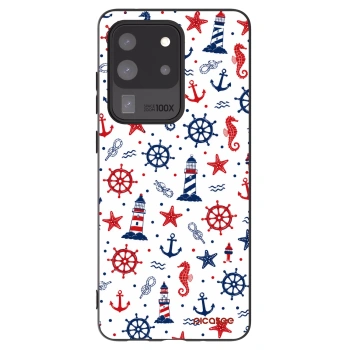 Picasee crna silikonska maskica za Samsung Galaxy S20 Ultra 5G G988F - Sailor Vibes