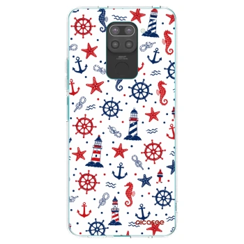 Picasee crna silikonska maskica za Xiaomi Redmi Note 9 - Sailor Vibes