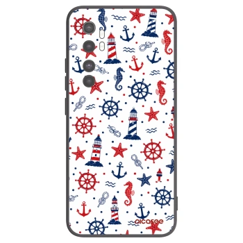 Picasee crna silikonska maskica za Xiaomi Mi Note 10 Lite - Sailor Vibes