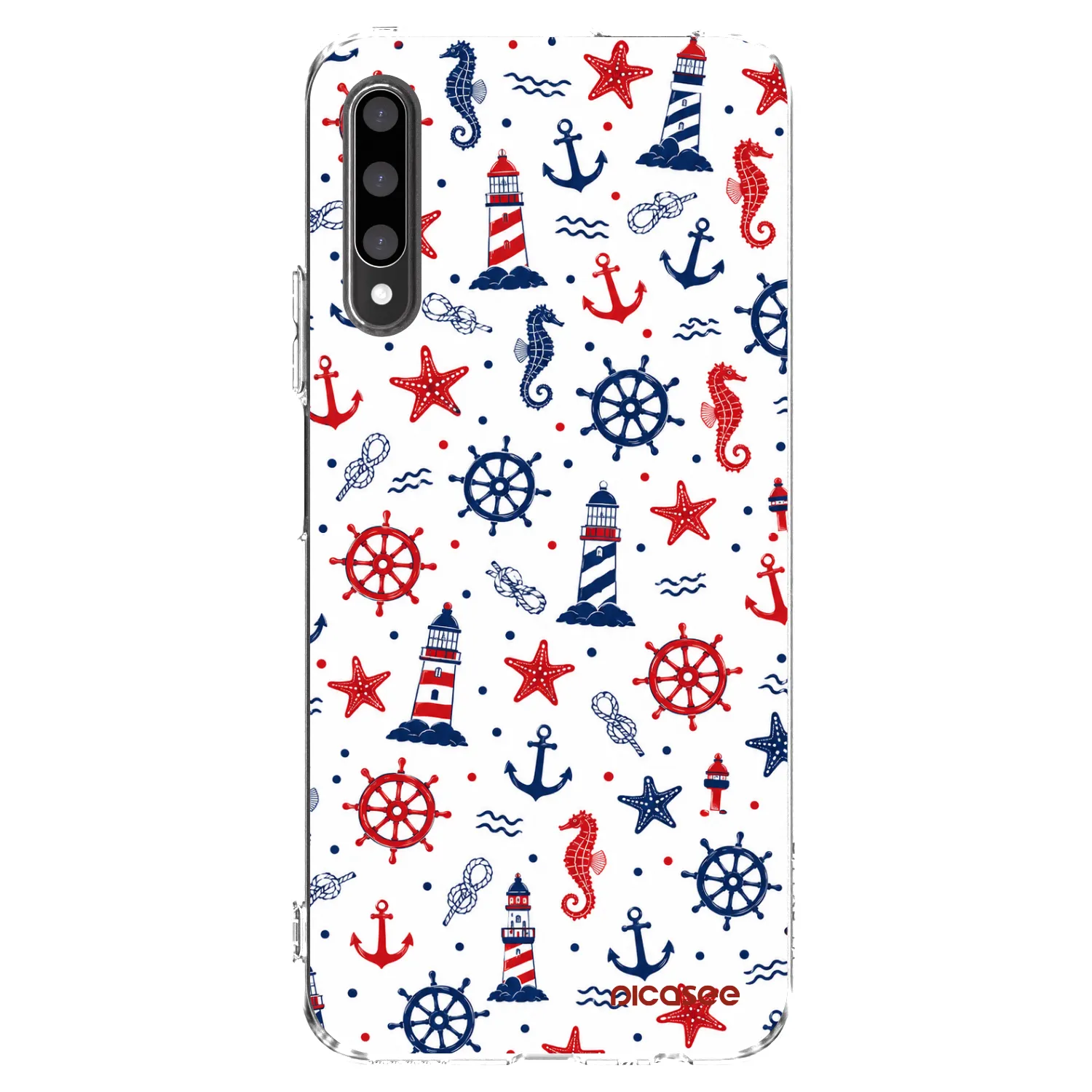 Picasee silikonska prozirna maskica za Honor 9X Pro - Sailor Vibes