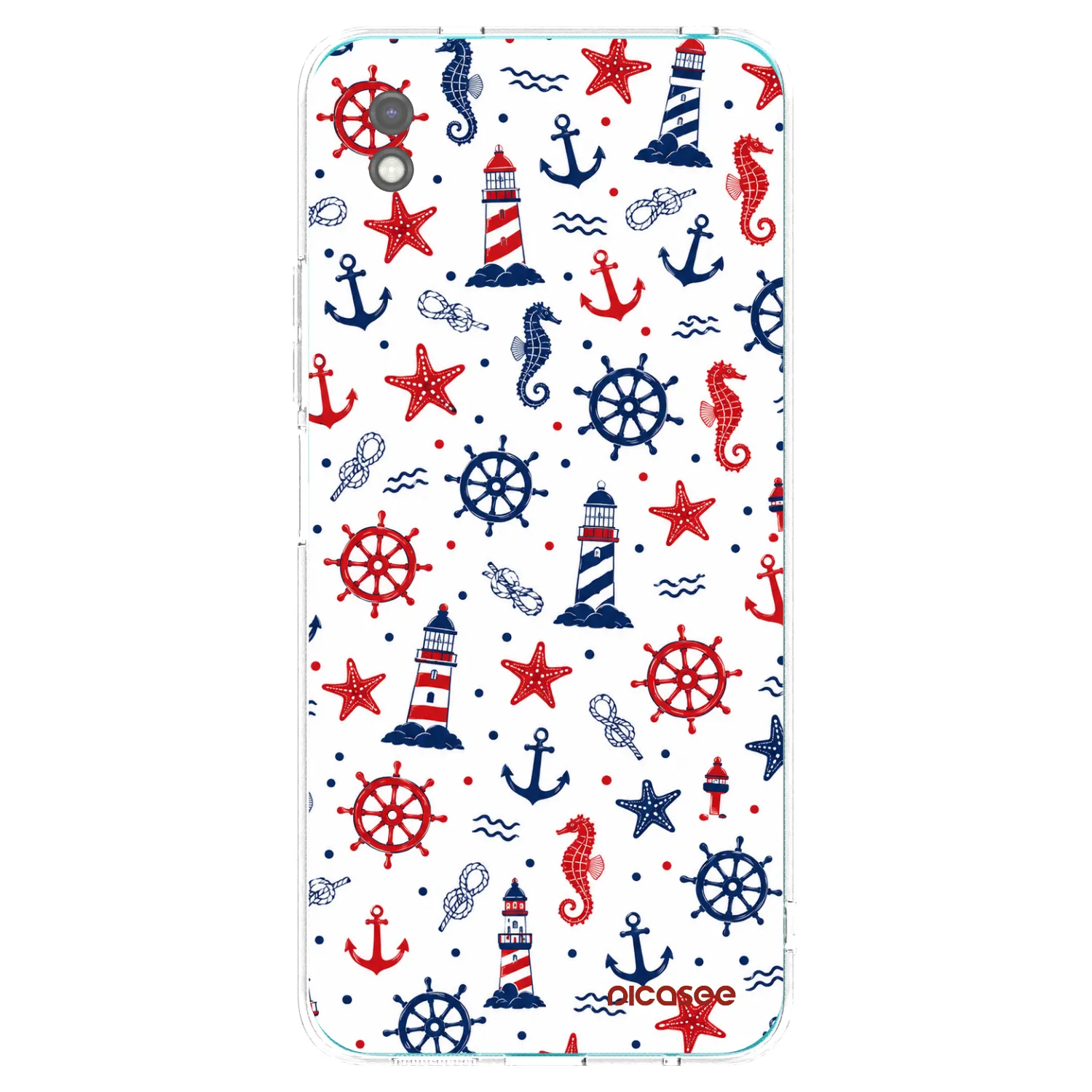Picasee crna silikonska maskica za Xiaomi Redmi 9A - Sailor Vibes