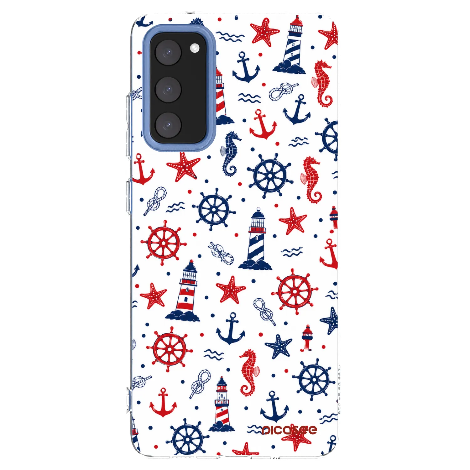 Picasee silikonska prozirna maskica za Samsung Galaxy S20 FE - Sailor Vibes