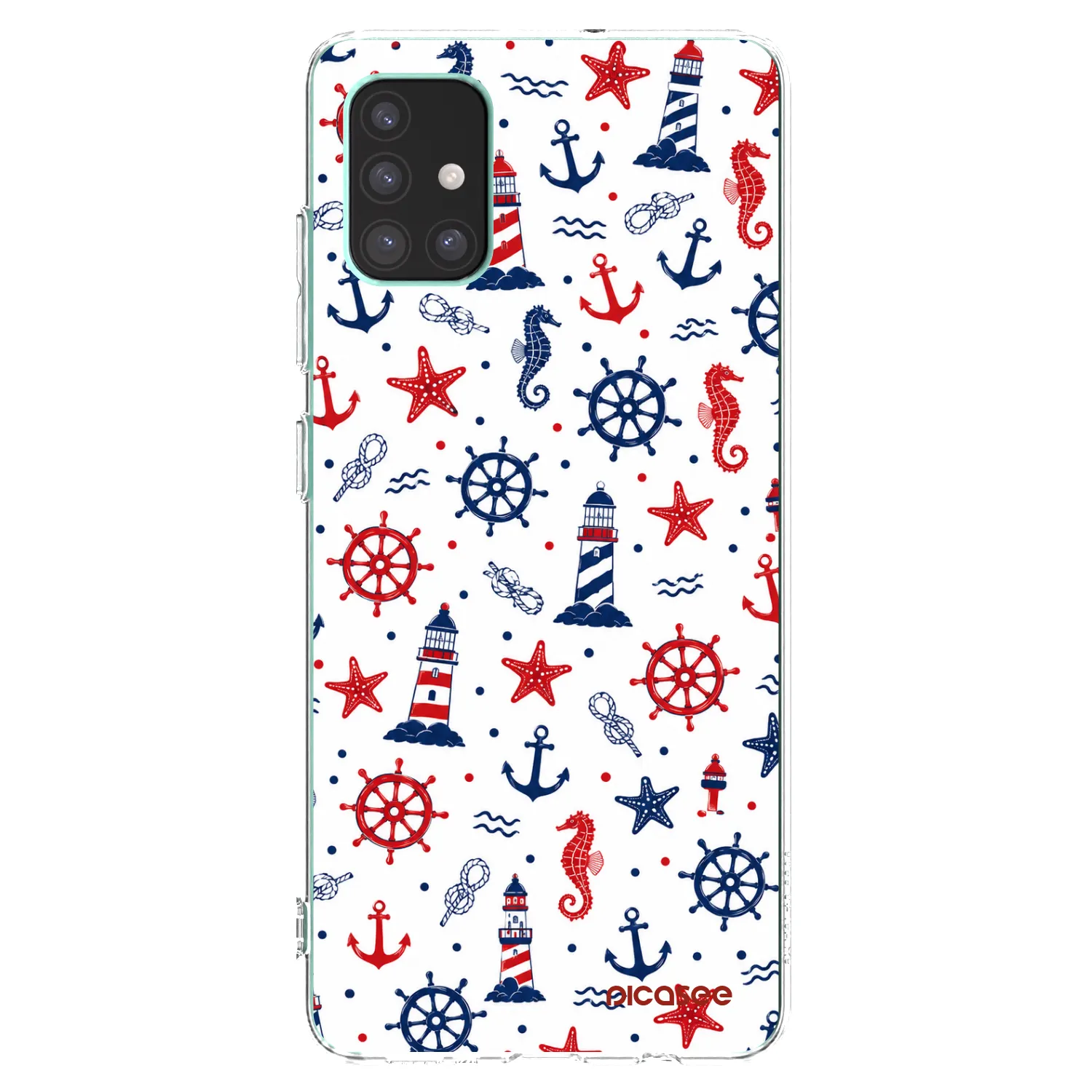 Picasee silikonska prozirna maskica za Samsung Galaxy M51 M515F - Sailor Vibes
