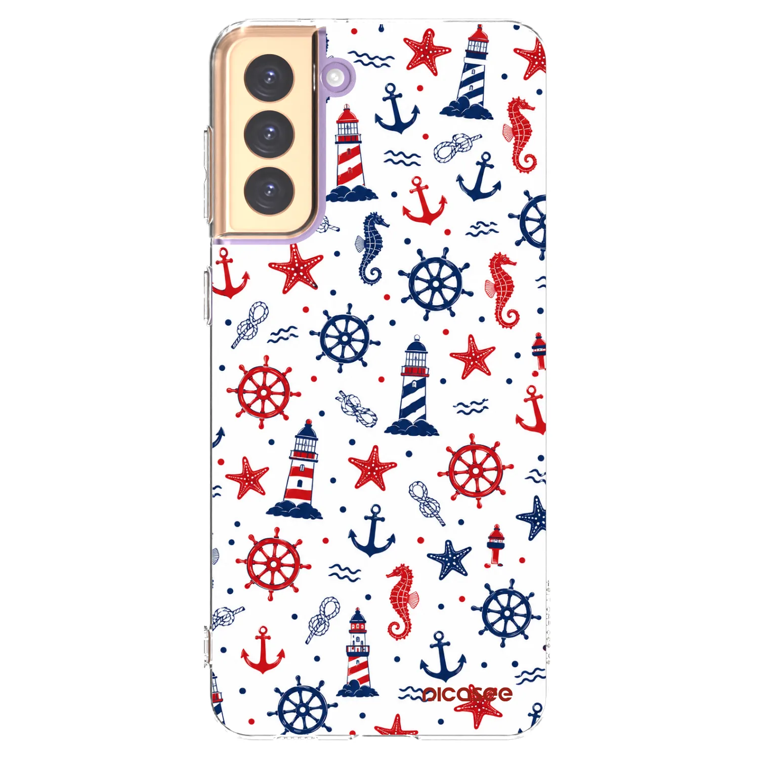 Picasee silikonska prozirna maskica za Samsung Galaxy S21+ 5G G996F - Sailor Vibes