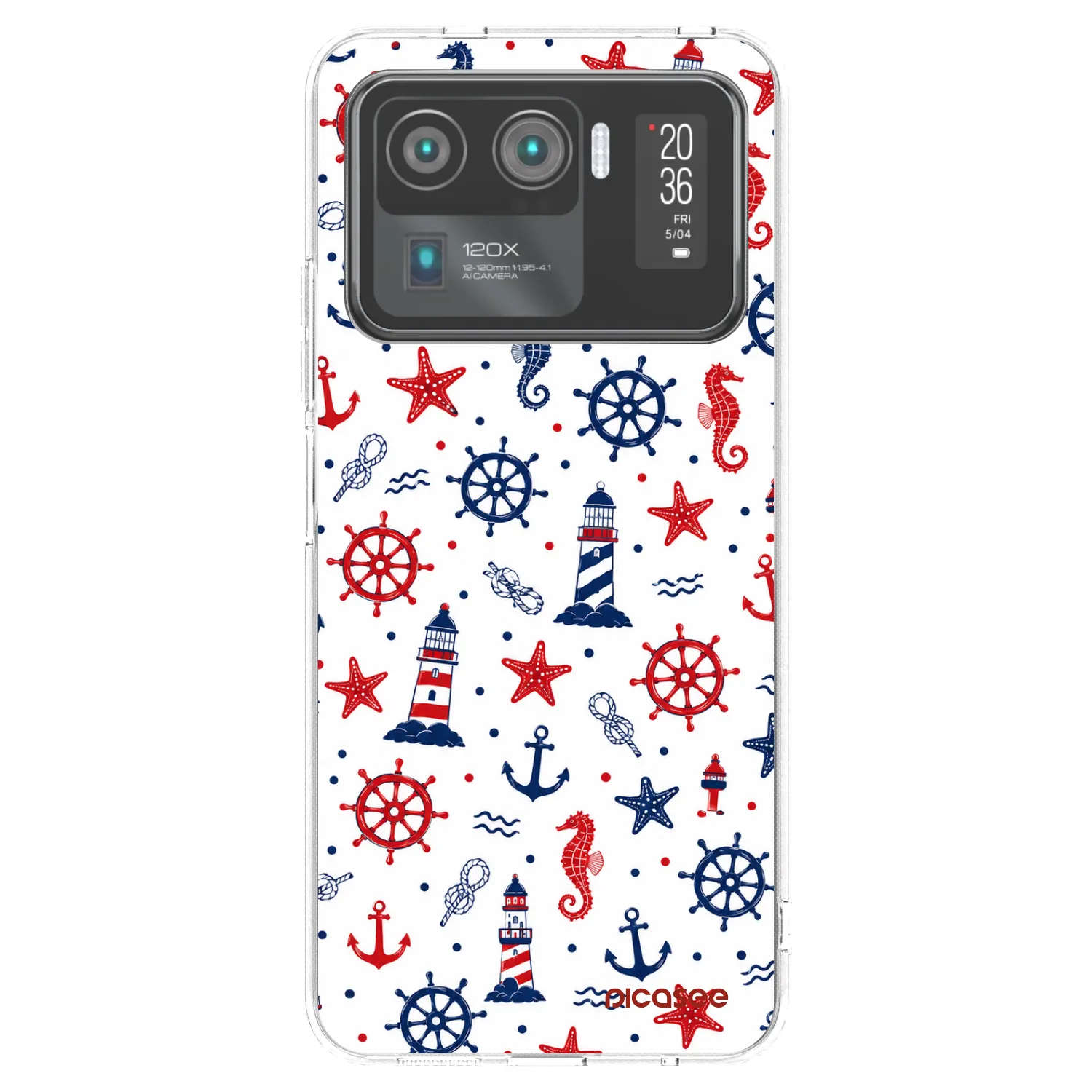 Picasee silikonska prozirna maskica za Xiaomi Mi 11 Ultra - Sailor Vibes