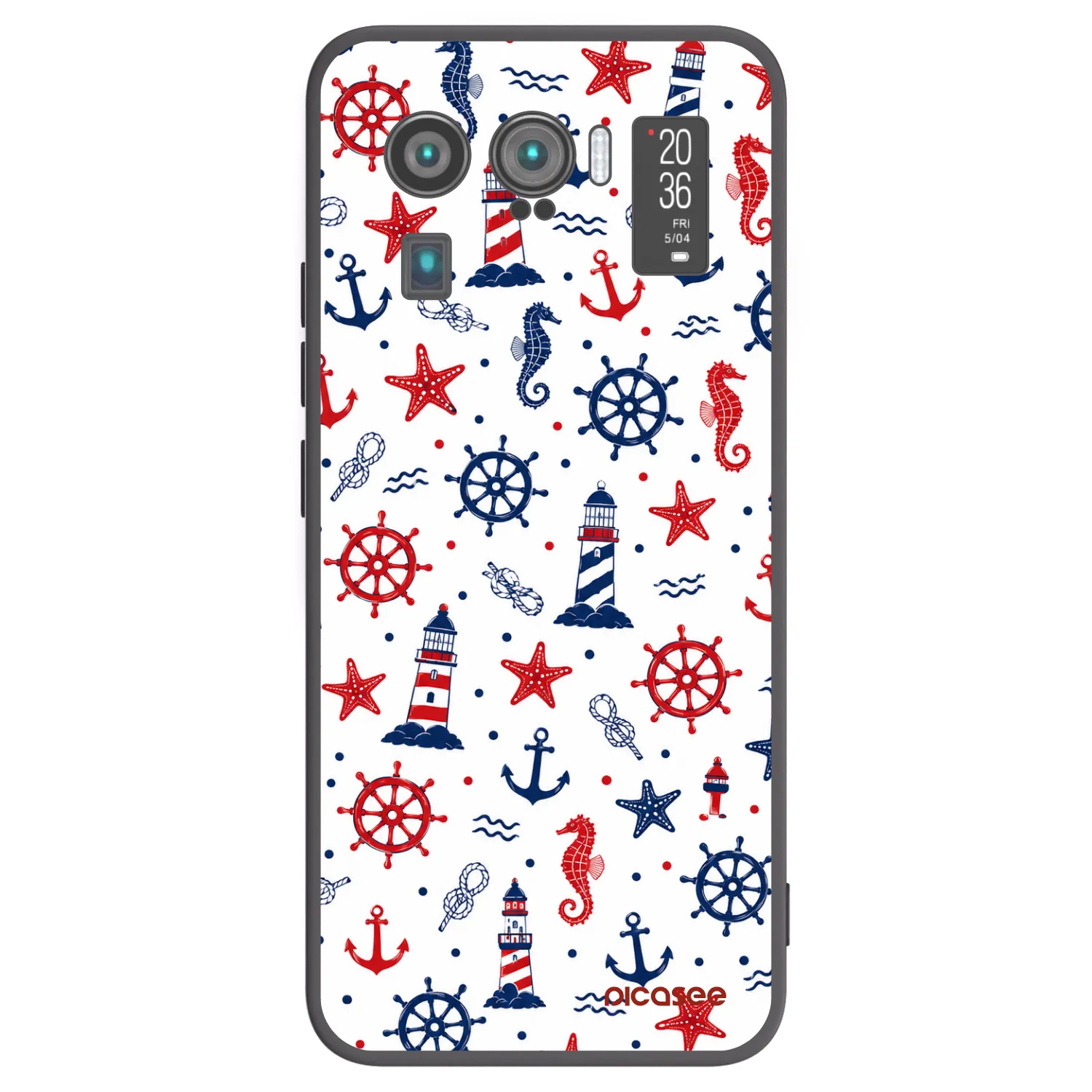 Picasee crna silikonska maskica za Xiaomi Mi 11 Ultra - Sailor Vibes