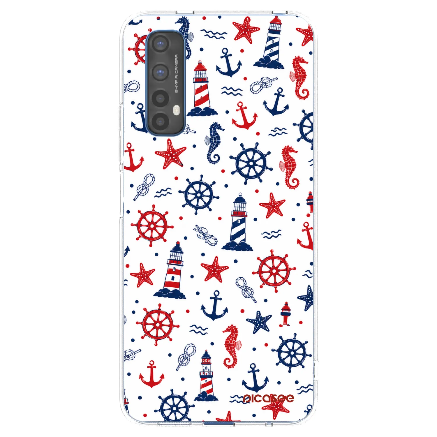 Picasee silikonska prozirna maskica za Realme 7 - Sailor Vibes