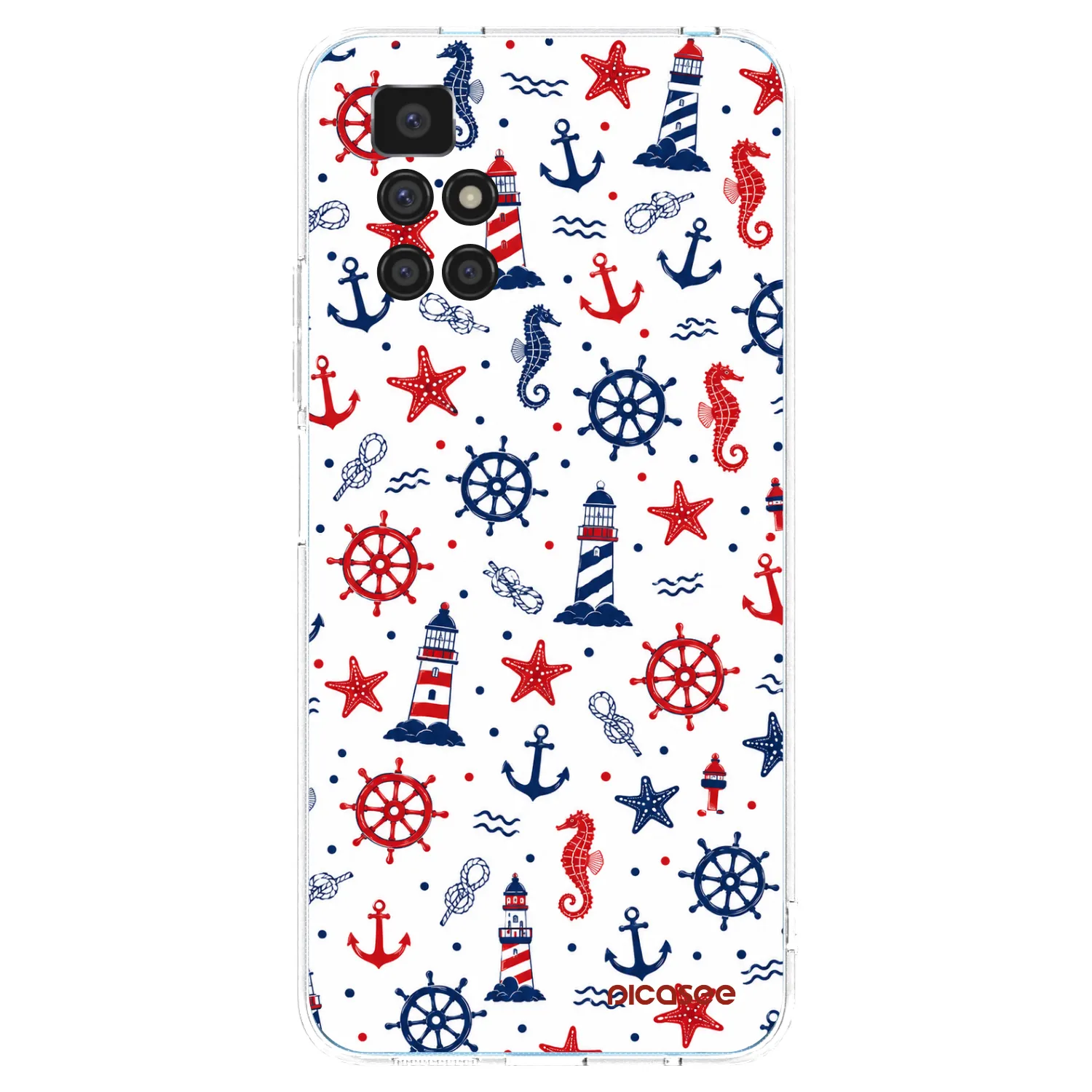 Picasee silikonska prozirna maskica za Xiaomi Redmi 10 - Sailor Vibes