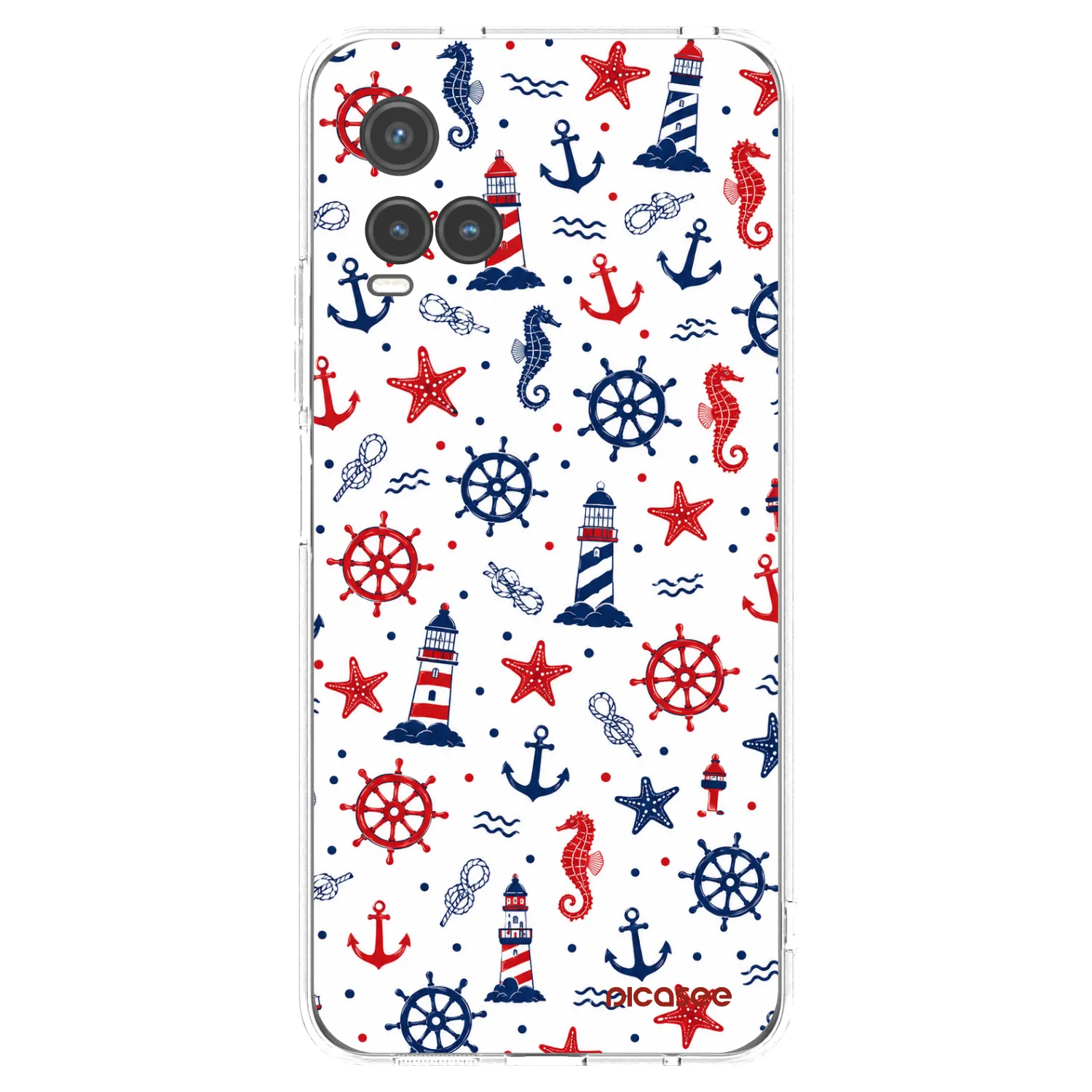 Picasee silikonska prozirna maskica za Vivo Y33s - Sailor Vibes