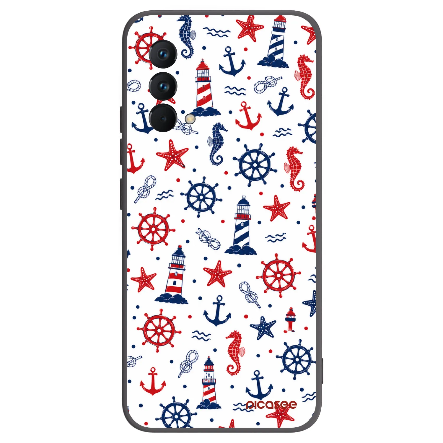 Picasee crna silikonska maskica za Realme GT Master Edition 5G - Sailor Vibes