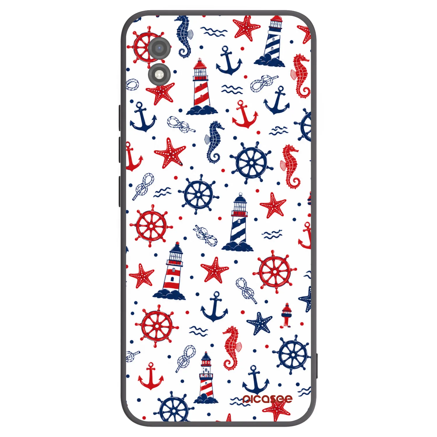 Picasee crna silikonska maskica za Realme C11 (2021) - Sailor Vibes