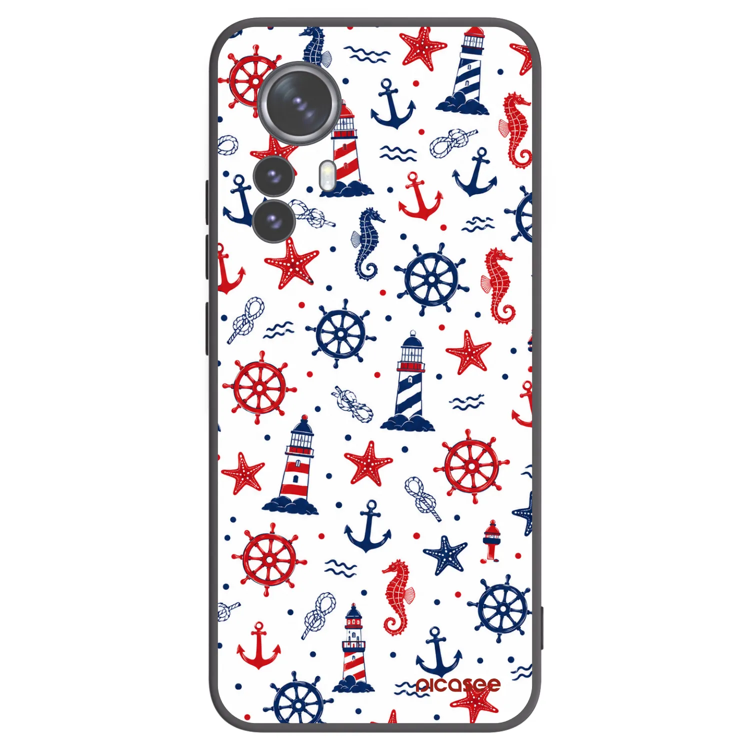Picasee crna silikonska maskica za Xiaomi 12 Pro - Sailor Vibes