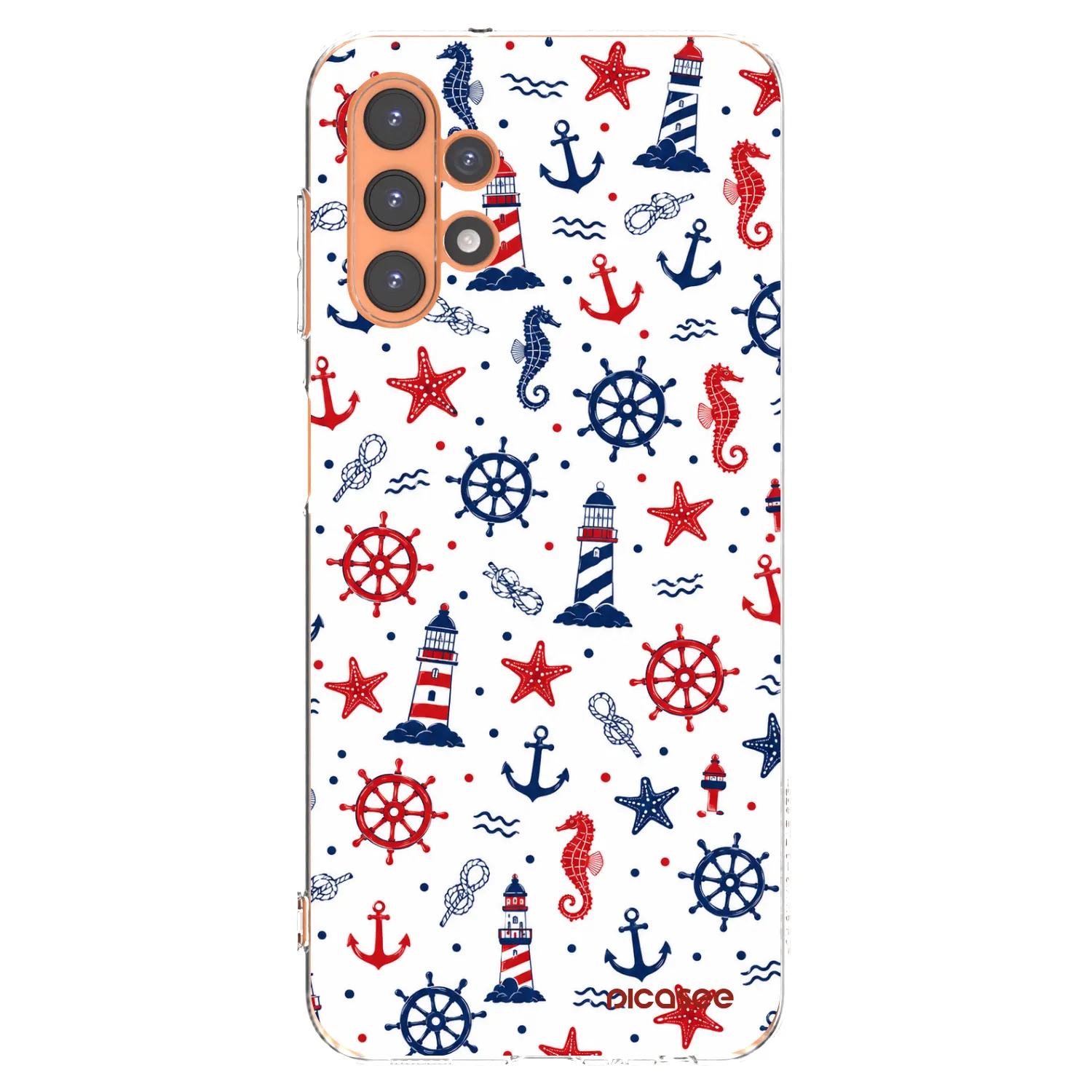 Picasee silikonska prozirna maskica za Samsung Galaxy A13 4G A135 - Sailor Vibes