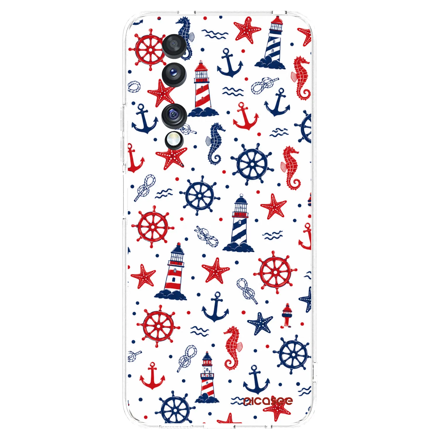 Picasee silikonska prozirna maskica za Honor 70 - Sailor Vibes