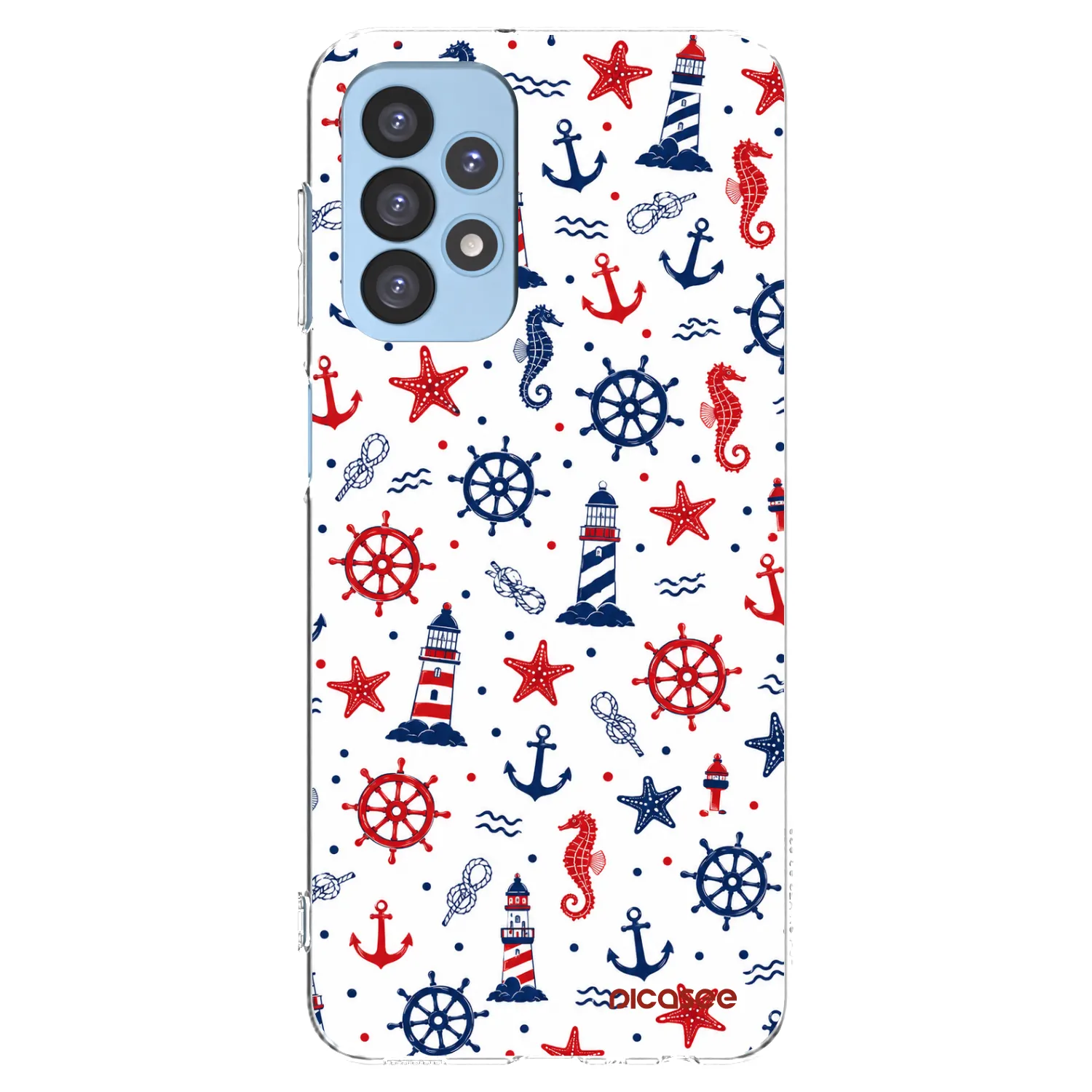 Picasee silikonska prozirna maskica za Samsung Galaxy A23 A235F 4G - Sailor Vibes