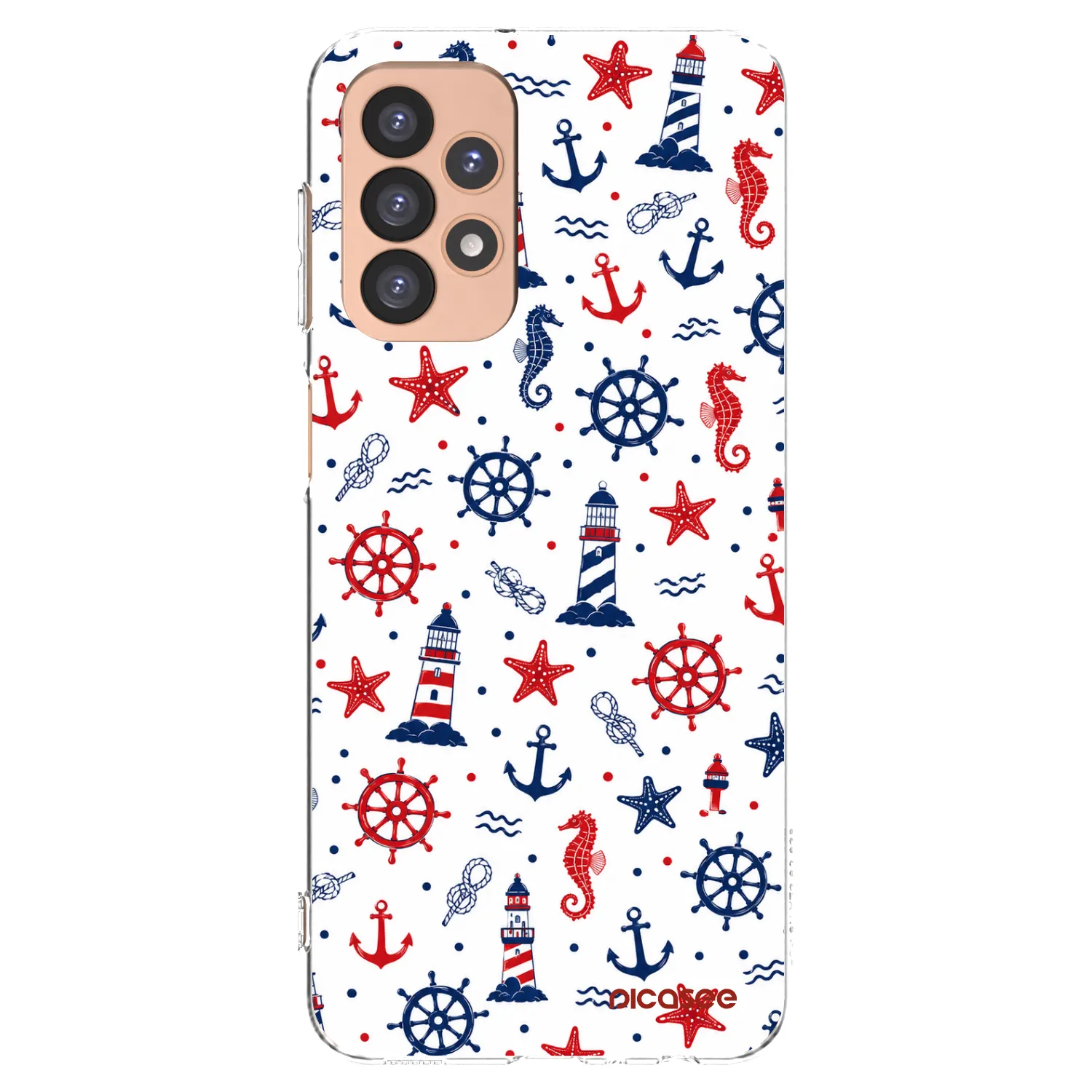 Picasee silikonska prozirna maskica za Samsung Galaxy A23 A236B 5G - Sailor Vibes
