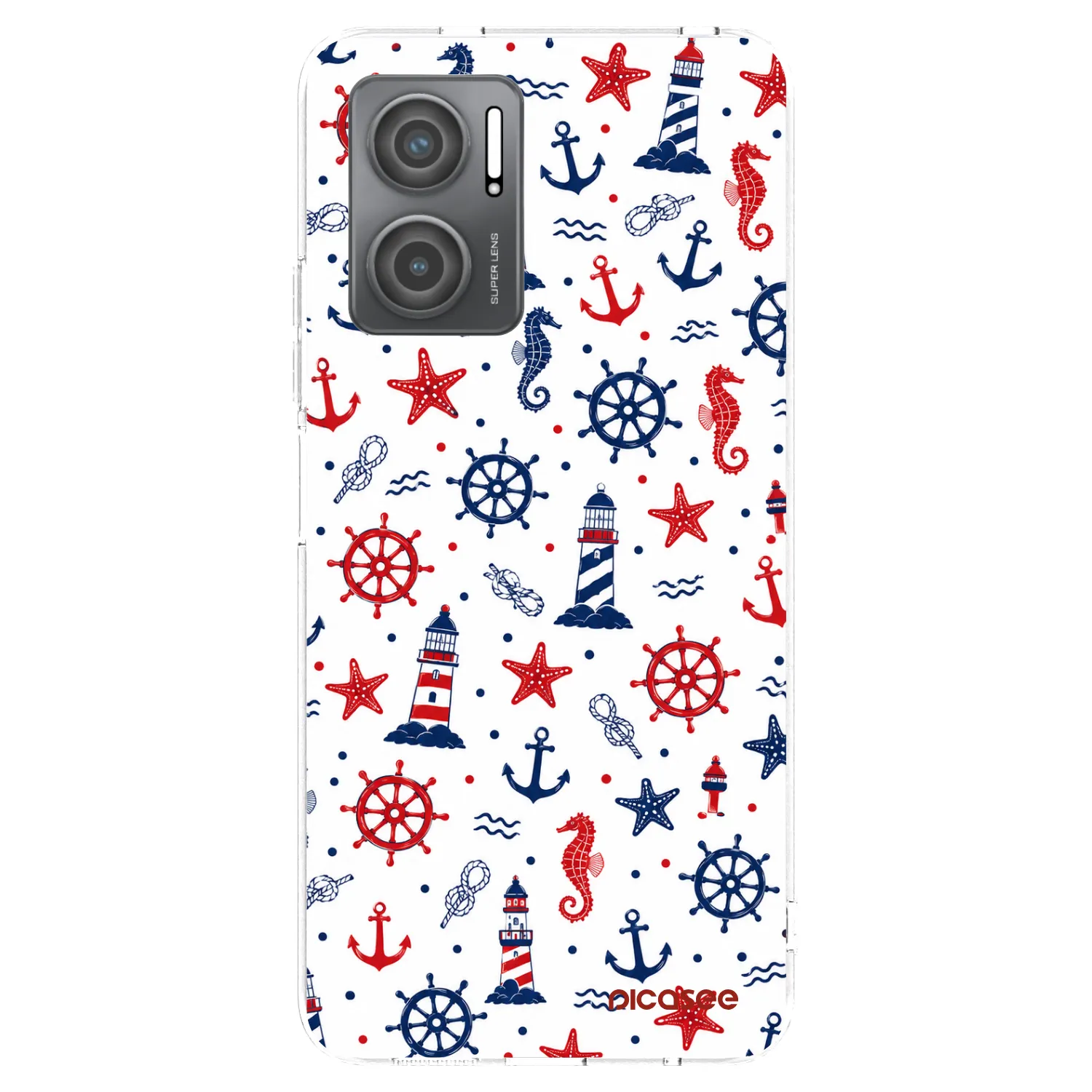 Picasee silikonska prozirna maskica za Xiaomi Redmi 10 5G - Sailor Vibes