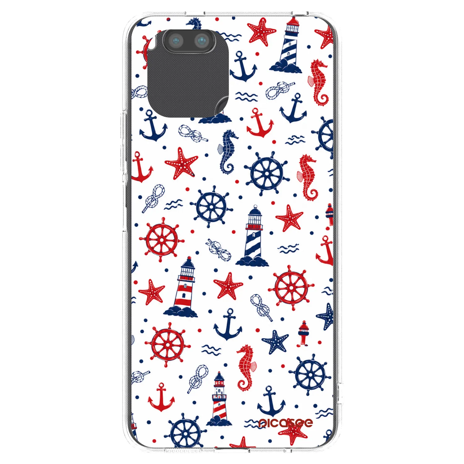 Picasee silikonska prozirna maskica za Xiaomi Redmi A1 - Sailor Vibes