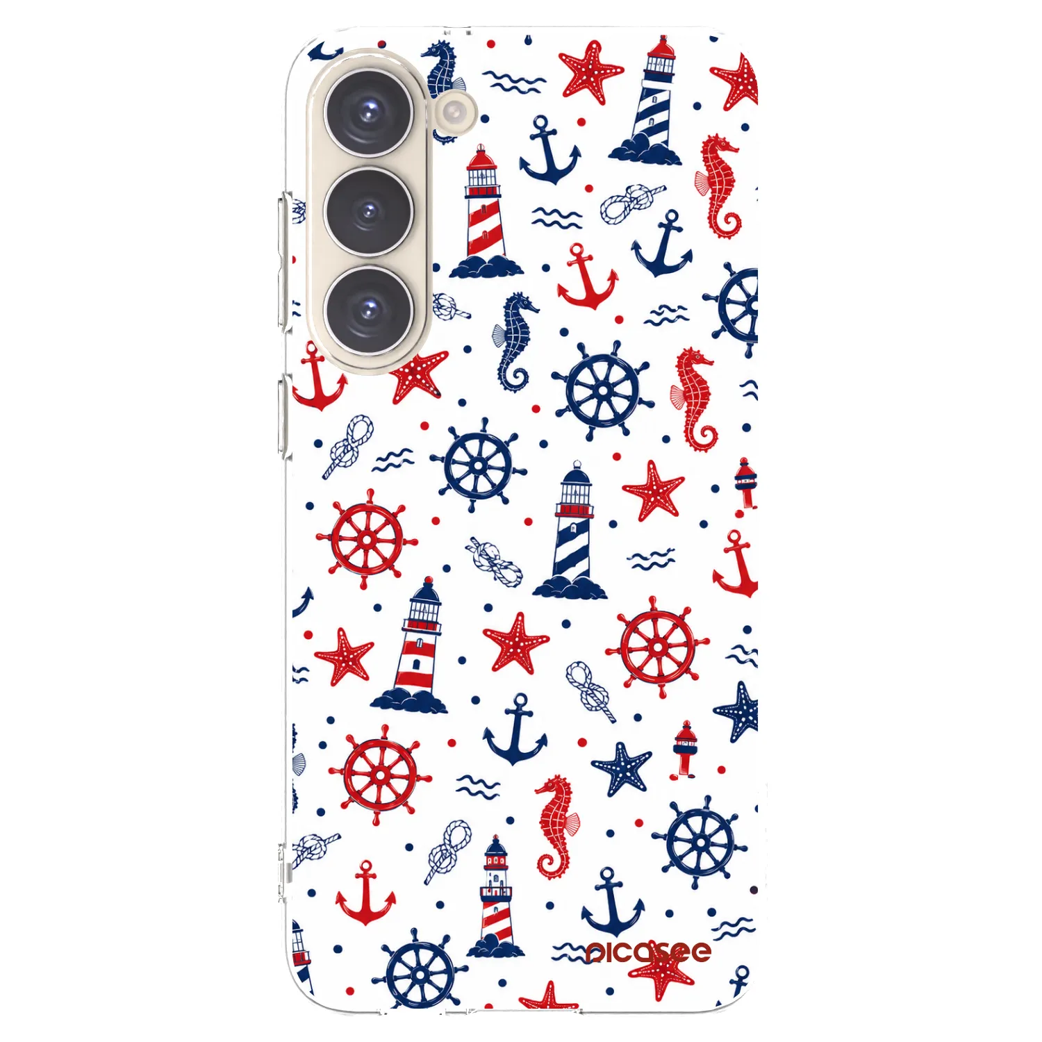 Picasee silikonska prozirna maskica za Samsung Galaxy S23+ 5G - Sailor Vibes