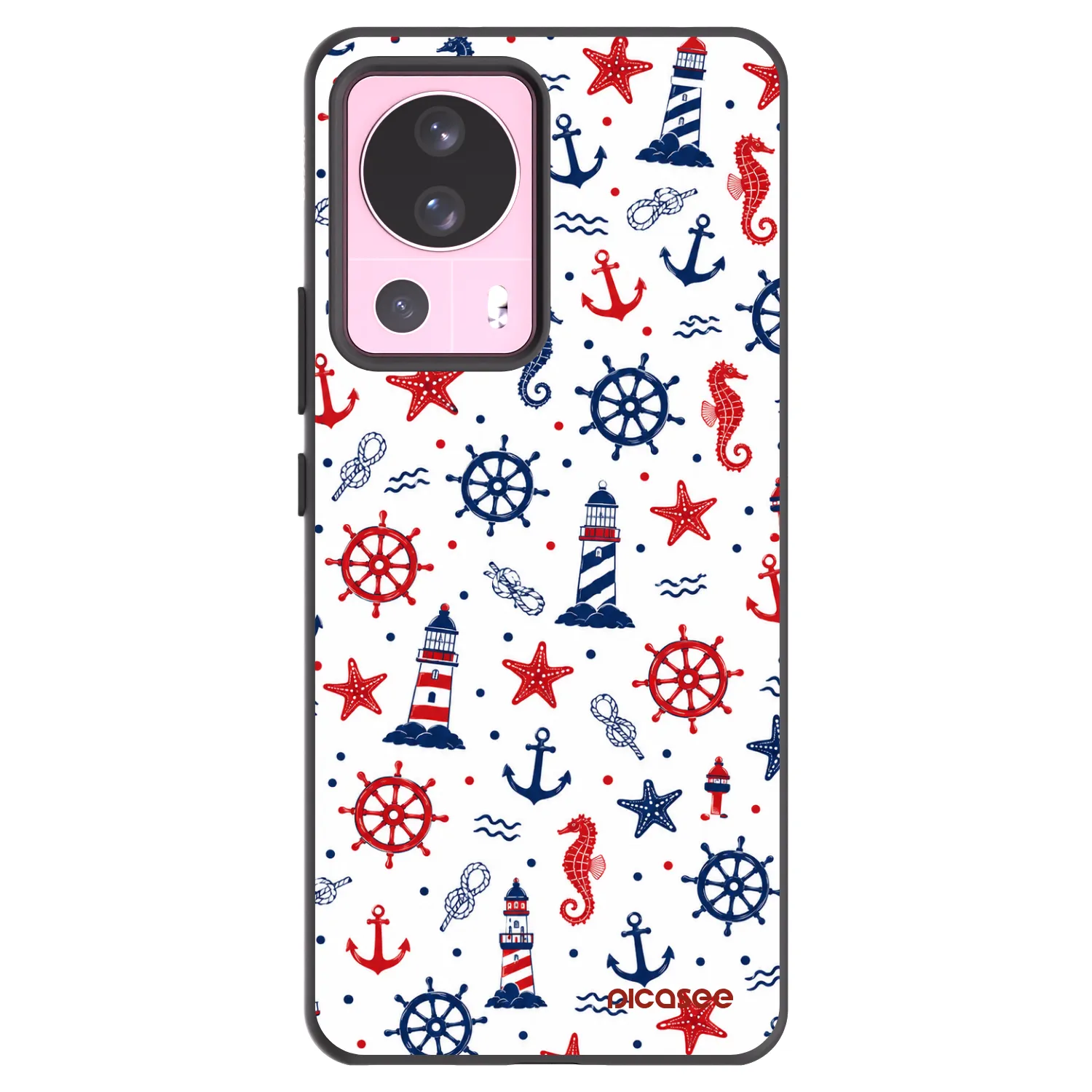 Picasee crna silikonska maskica za Xiaomi 13 Lite - Sailor Vibes