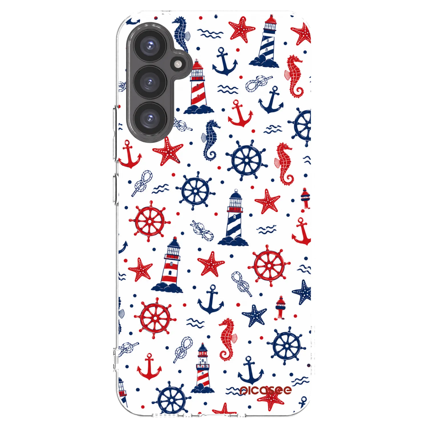 Picasee silikonska prozirna maskica za Samsung Galaxy A34 5G A346B - Sailor Vibes