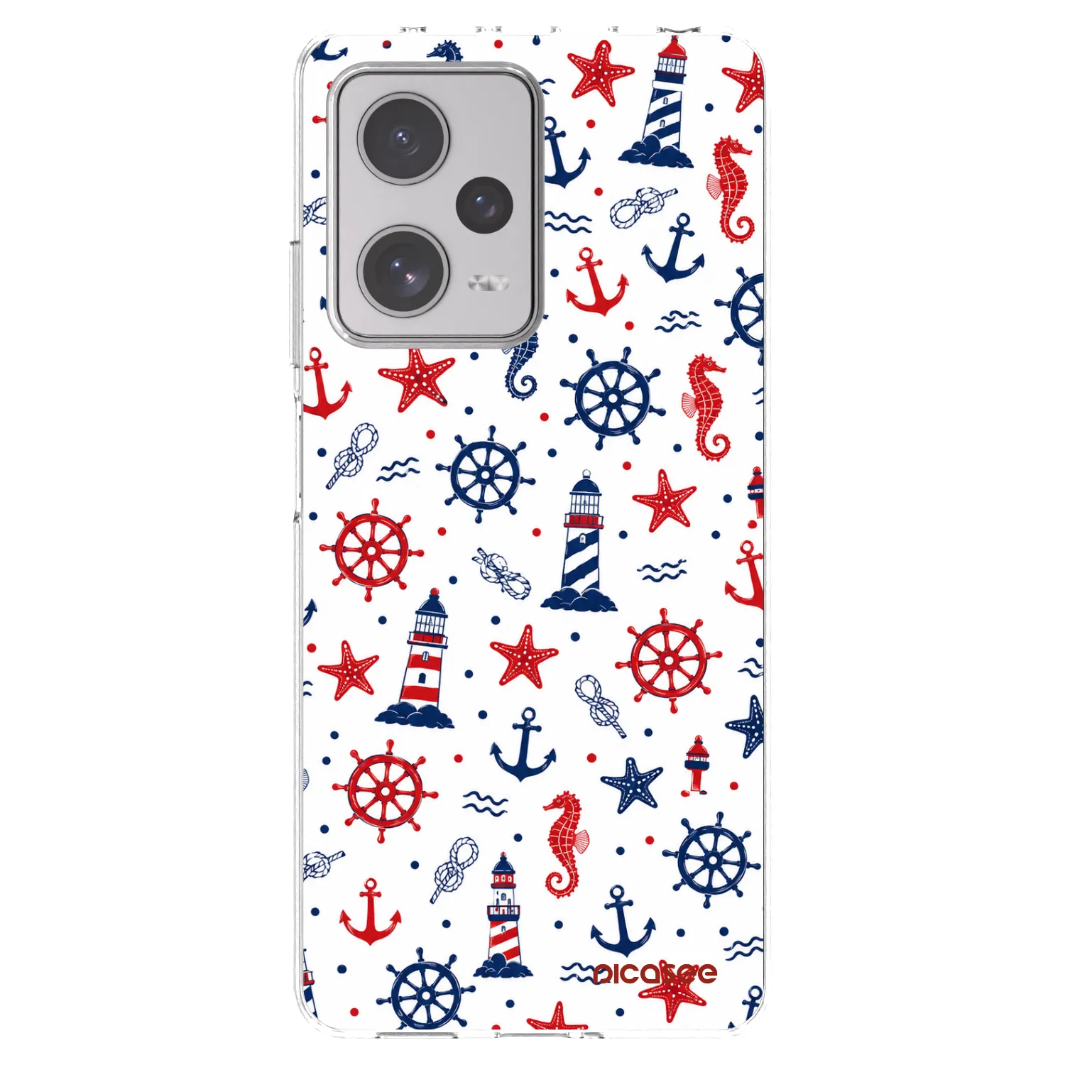 Picasee silikonska prozirna maskica za Xiaomi Redmi Note 12 Pro+ 5G - Sailor Vibes