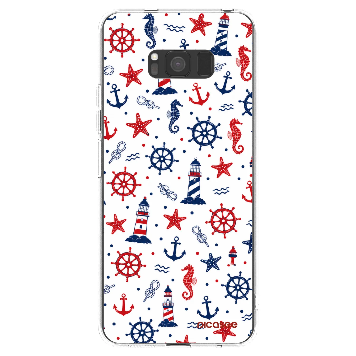 Picasee silikonska prozirna maskica za Samsung Galaxy S8 G950F - Sailor Vibes