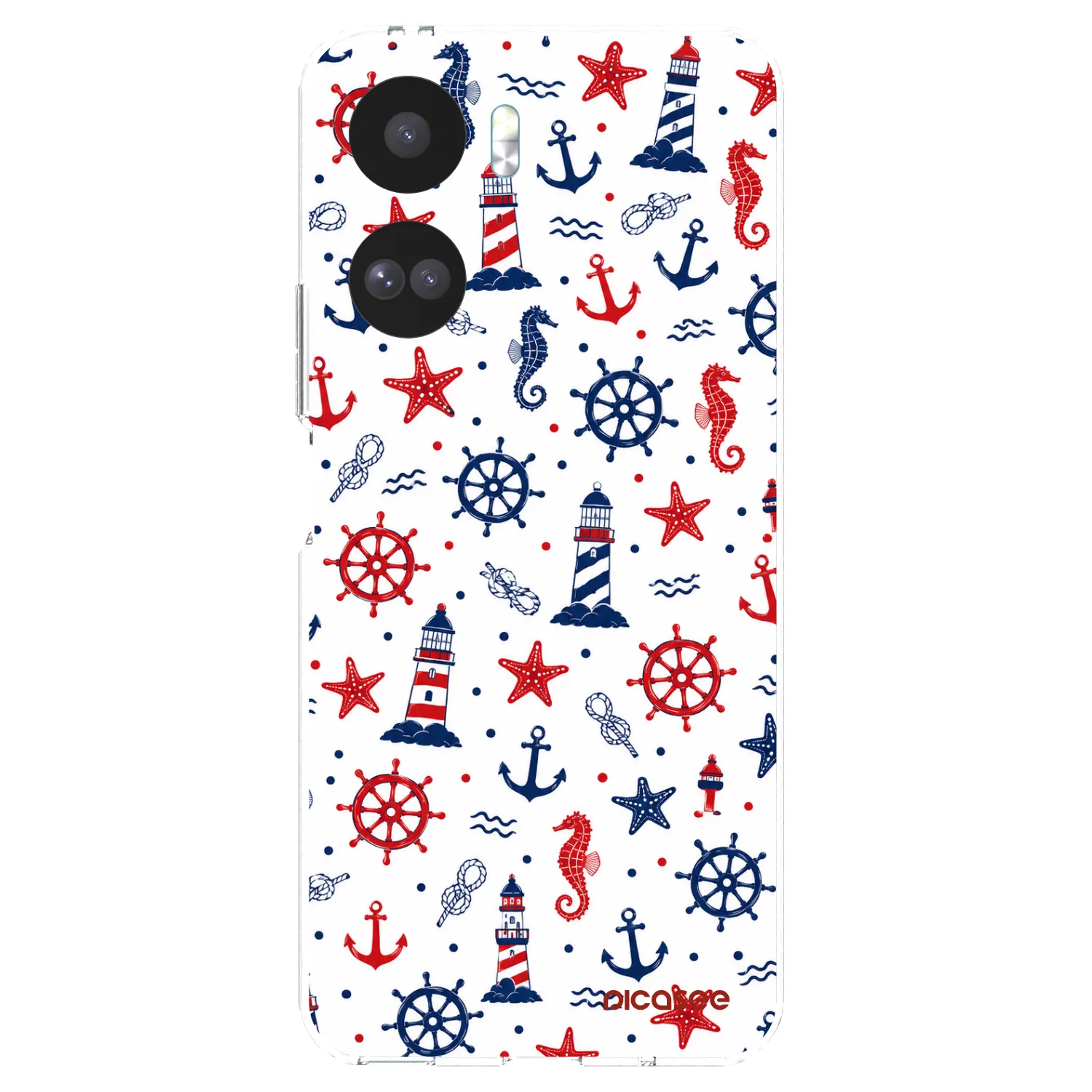 Picasee silikonska prozirna maskica za Honor 90 Lite 5G - Sailor Vibes