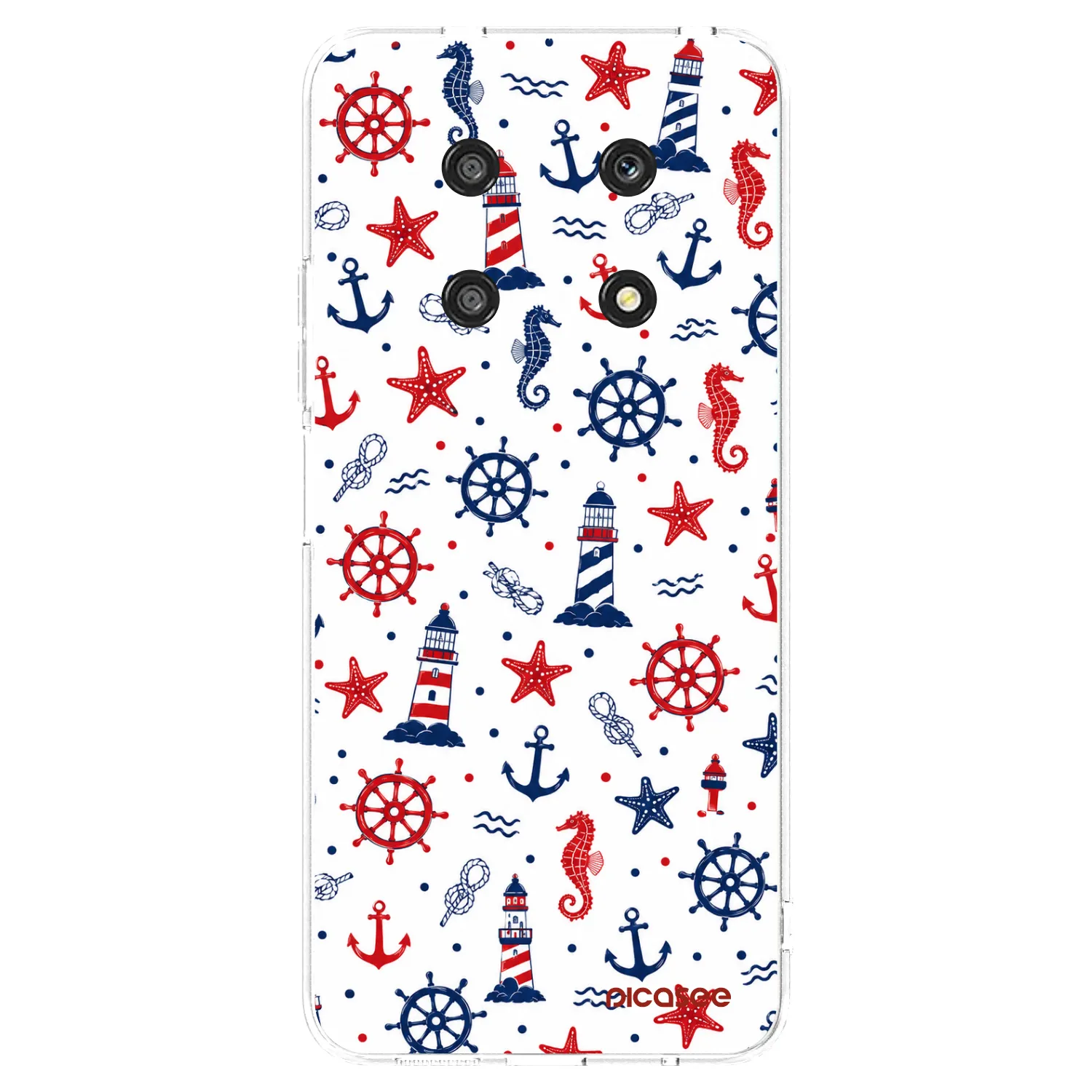 Picasee silikonska prozirna maskica za Honor Magic4 Lite 5G - Sailor Vibes
