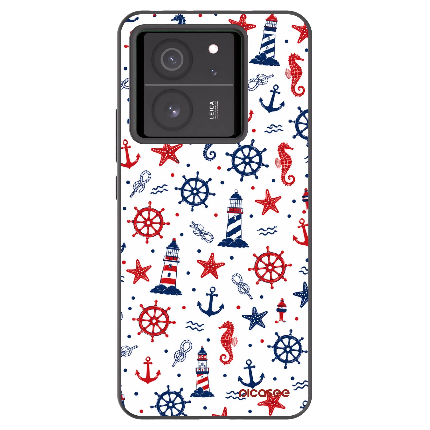 Picasee crna silikonska maskica za Xiaomi 13T - Sailor Vibes