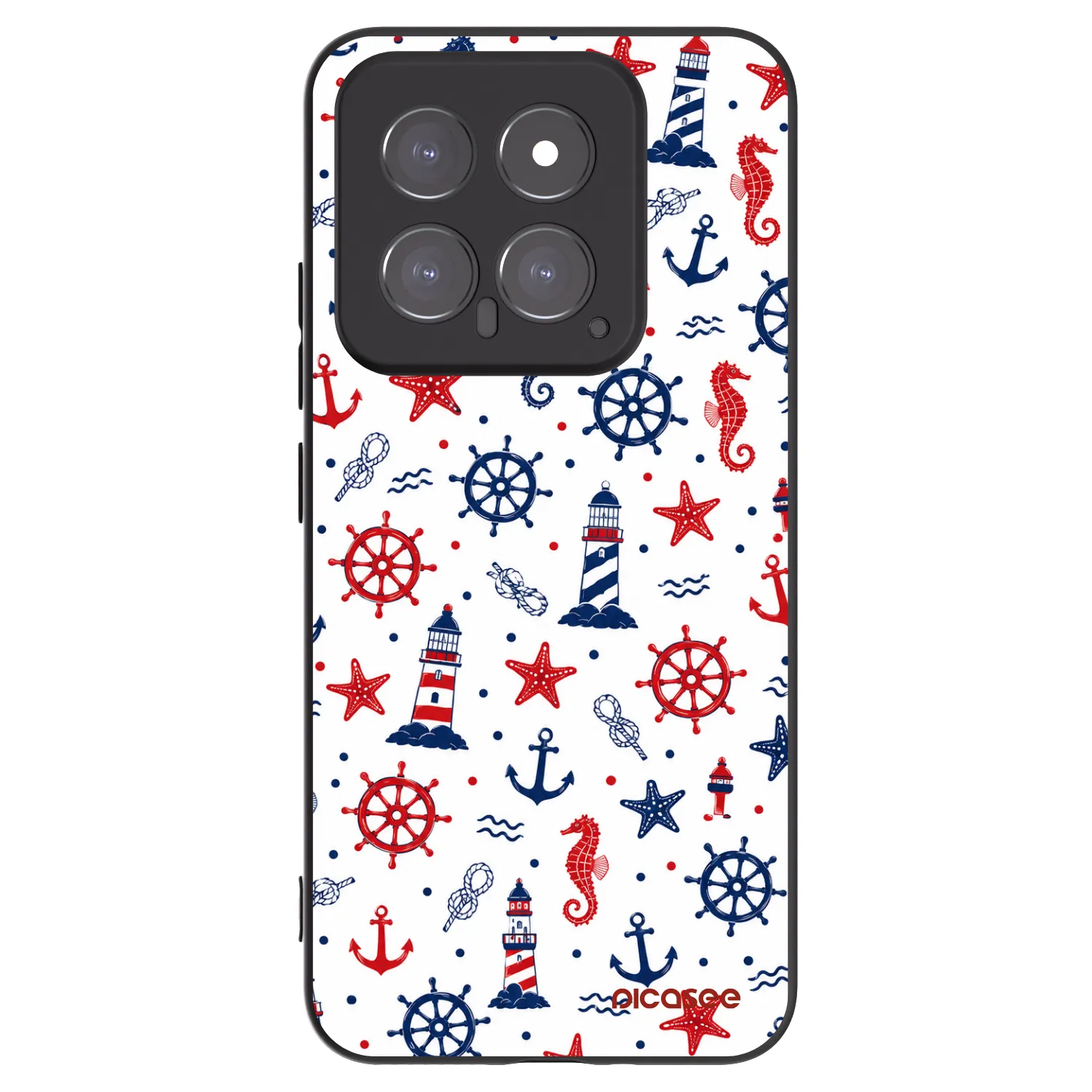 Picasee crna silikonska maskica za Xiaomi 14 - Sailor Vibes