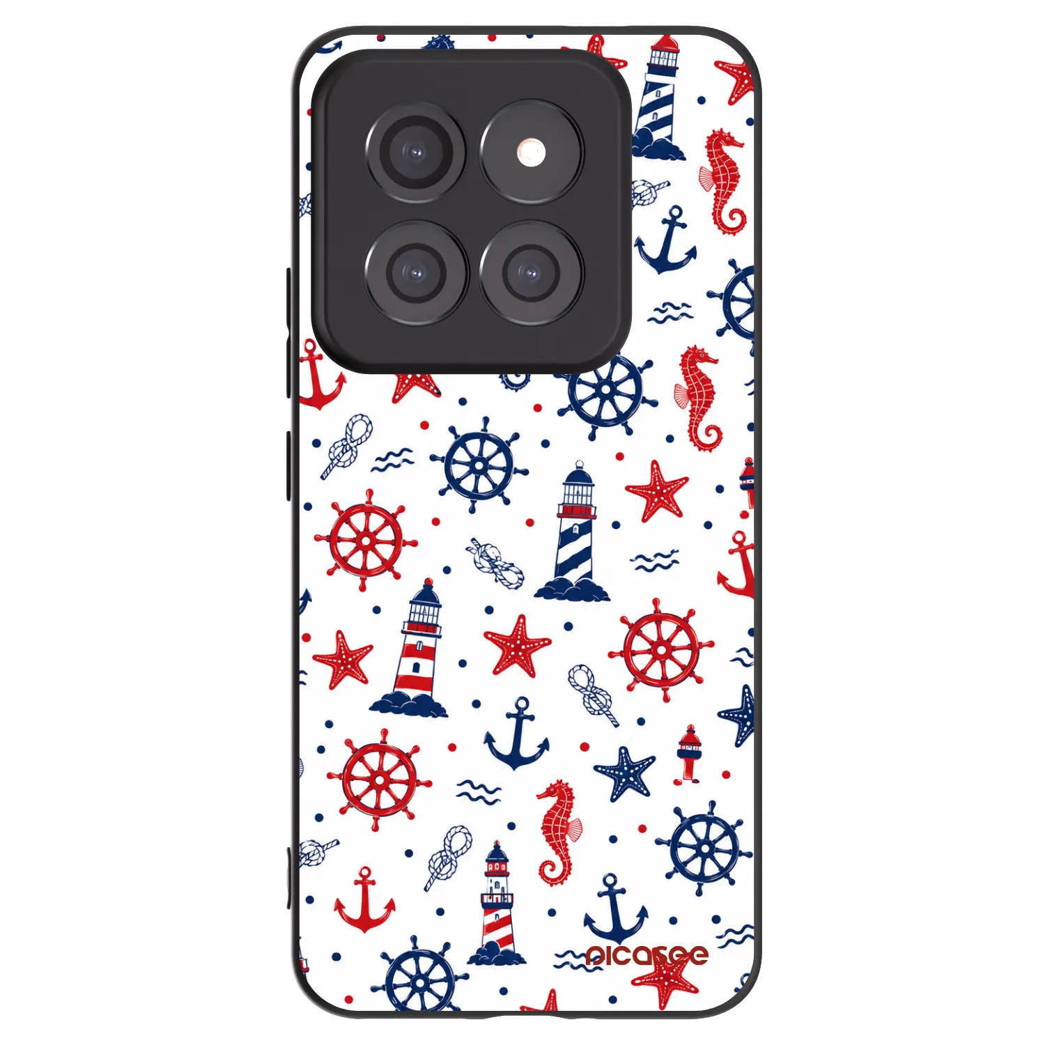Picasee crna silikonska maskica za Xiaomi 14 Pro - Sailor Vibes