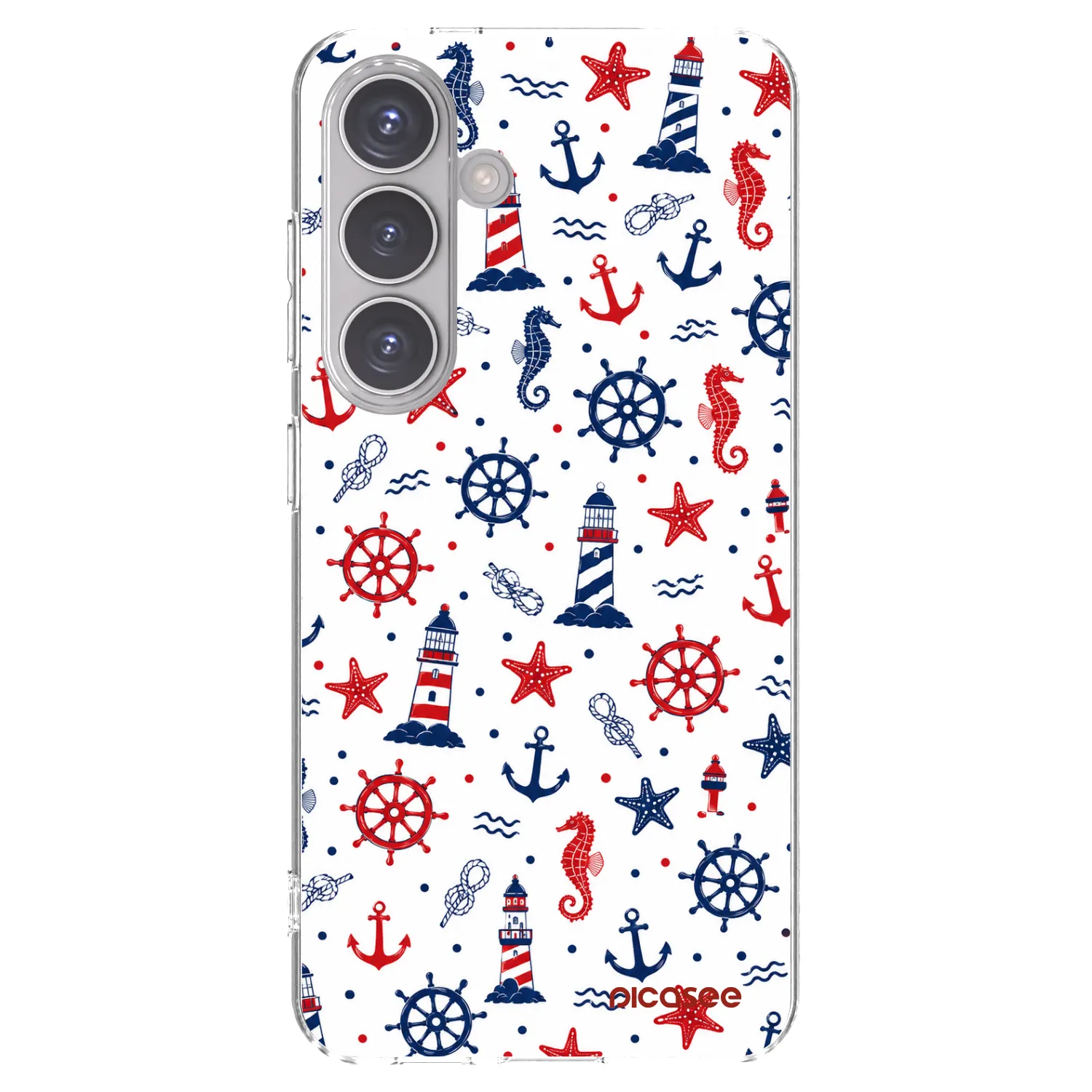 Picasee silikonska prozirna maskica za Samsung Galaxy S24 S921B 5G - Sailor Vibes