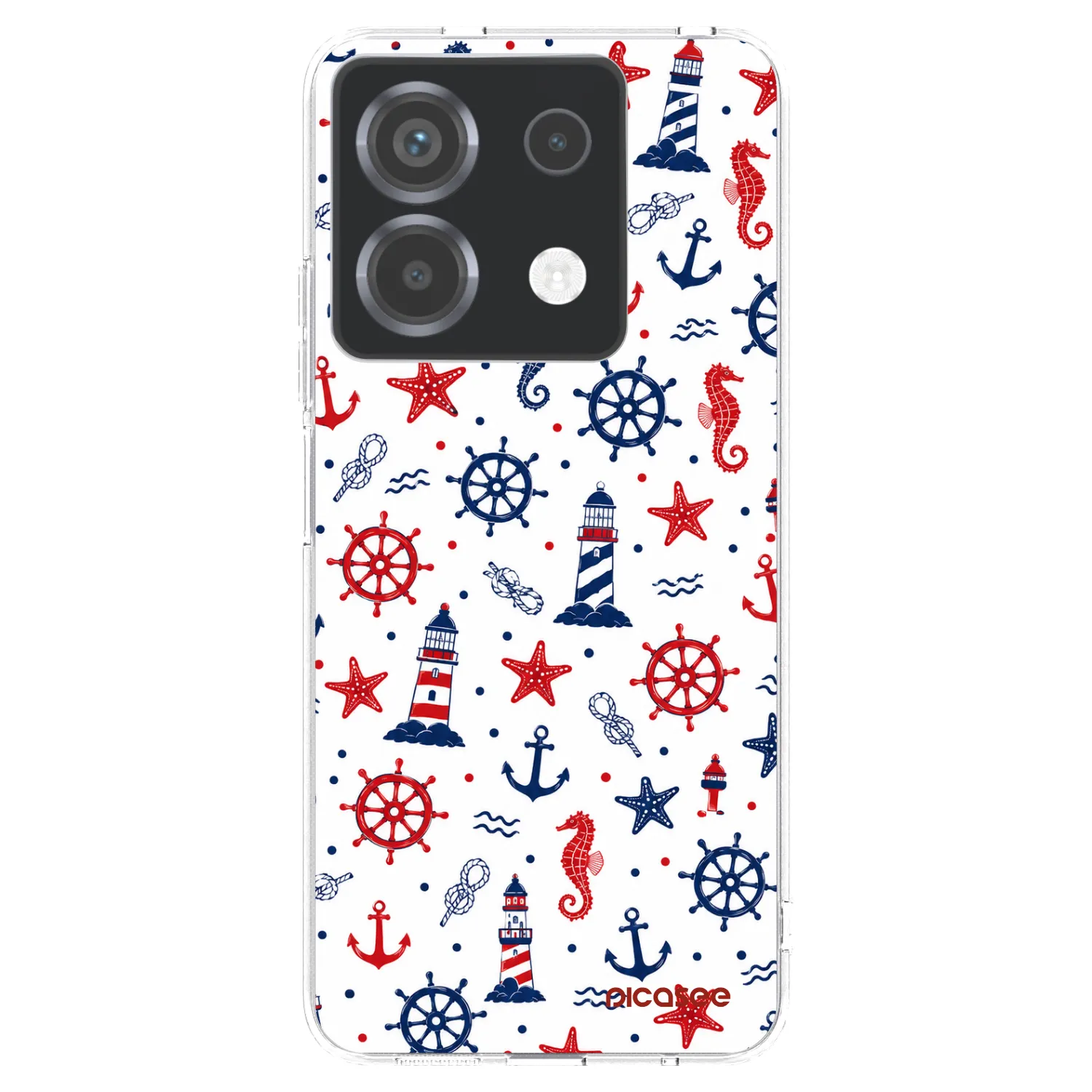 Picasee silikonska prozirna maskica za Xiaomi Poco X6 - Sailor Vibes