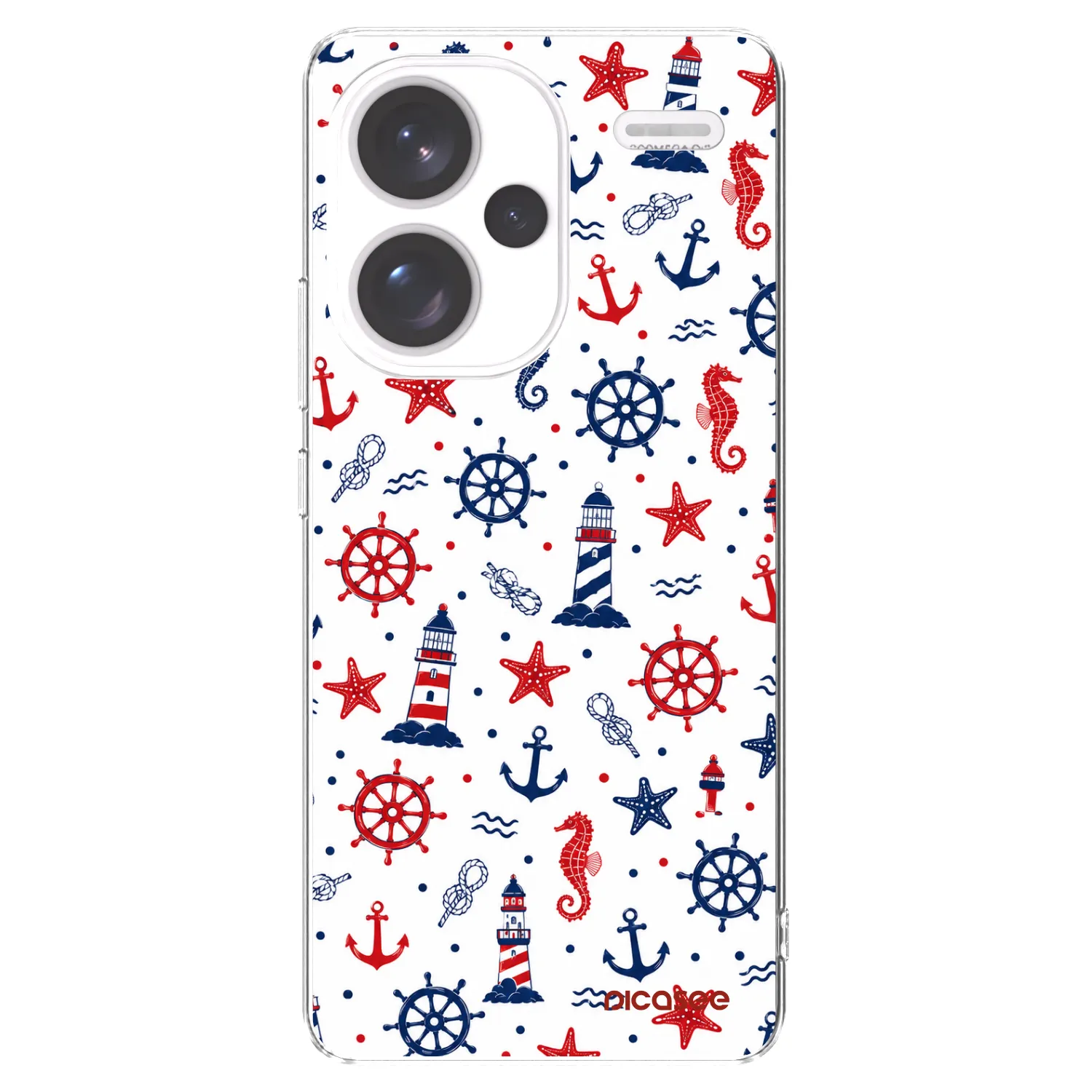 Picasee silikonska prozirna maskica za Xiaomi Redmi Note 13 Pro+ 5G - Sailor Vibes