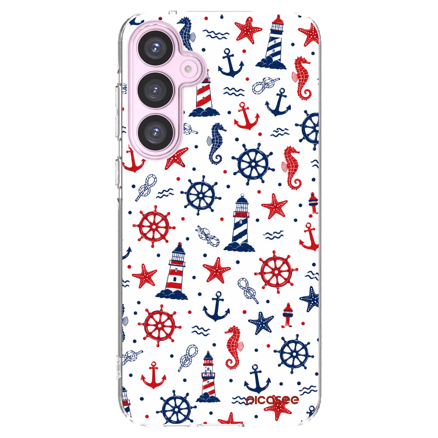 Picasee silikonska prozirna maskica za Samsung Galaxy A55 5G A556B - Sailor Vibes